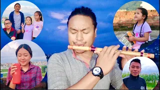 Sewa Cha Bhanchu Sundainau🤗 Flute Cover Song 🤗 By @Jiban Rai Wambule ❤️😁