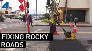 Pothole Service Requests Spike in Los Angeles | NBCLA