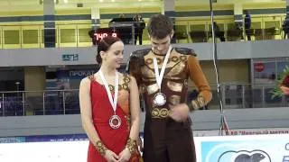 JGP Minsk Cup 2013 Victory Ceremony Ice Dance