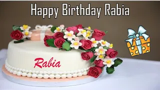 Happy Birthday Rabia Image Wishes✔