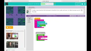 code.org | accelerated course | stage 13, farmer 2