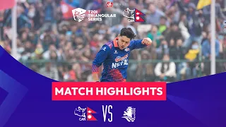 Nepal vs Netherlands | Match Highlights