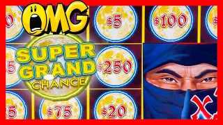 NINJA MOON SUPER GRAND CHANCE AND I HAD SOME BIG WINS ON DOLLAR STORM ★ HOT SLOT MACHINES IN VEGAS