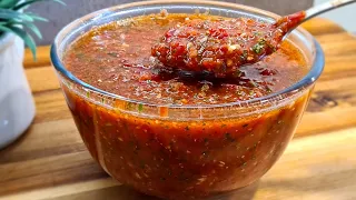 Simple Turkish Chilli Sauce