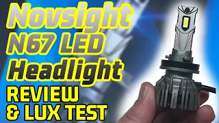 The BEST VALUE Novsight LED Headlight Upgrade - N67 Pro Series Review and Lux Test