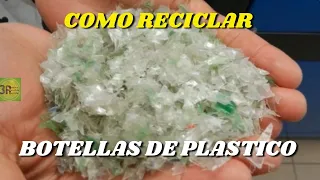 Proceso de reciclaje de botellas PET/Como procesar el PET