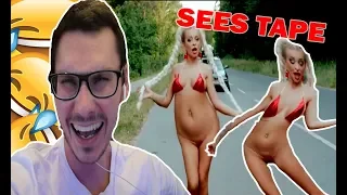 Youtube kacke: Katja Krasavice - SCHE*ß TAPE 😂100% LACHFLASH 😂 REACTION - CATA -