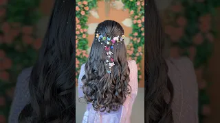 #mua #hairstyle #hairstyleshorts #bridalhairstyle #bridalmakeup #hairstyleideas #surat