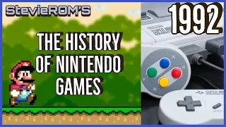 1992 SNES Games / The History of Nintendo / Over 20 Games