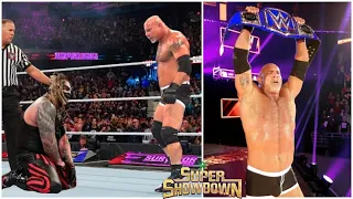 WWE Goldberg  vs. "The Find" Bray Wyatt: WWE Super ShowDown 2020 (WWE Network Exclusive)