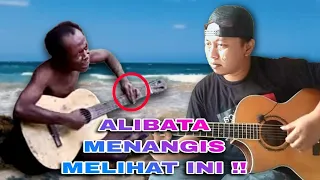 Gak Ada Lawan !! Viral Main Gitar Paling Unik Bawain Lagu Rindu Mengapa Rindu Hatiku