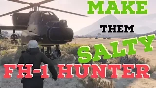 GTA 5 Make Them Salty With FH-1 Hunter Montage (compilation#119)