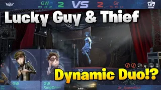 COA VI CN Day 5 / Lucky Guy & Thief The Dynamic Duo | GR vs GW | Identity V