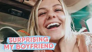 SURPRISING MY BOYFRIEND AT WORK || KESLEY JADE LEROY