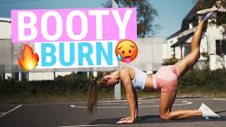 BOOTY BURN Workout  / No Equipment Home Workout  | Lia Lee