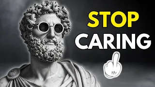 Stoic Principles TO NOT GIVE A SHI* ABOUT ANYTHING | STOICISM