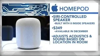 Apple unveils Siri-controlled speaker at annual conference