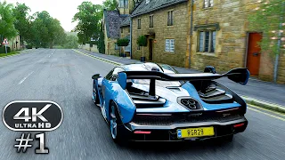 Forza Horizon 4 Gameplay Walkthrough Part 1 - FH4 PC 4K 60FPS (No Commentary)