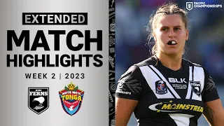 Kiwi Ferns v Tonga | Extended Highlights | Pacific Championships, 2023 | NRLW