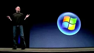 Джобс смеётся над Windows Vista (WWDC 2006)