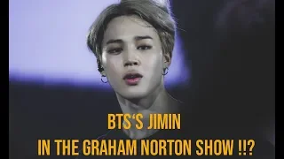 BTS‘s Jimin Out Of The Graham Norton Show But BTS Found A Way To Include Him Anyway