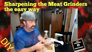 Sharpening Meat Grinder Easy Way