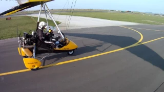 Microlight Flight From Caernarfon Airport 27th March 2017 Pilot Myself