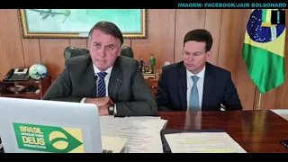 Bolsonaro volta a se queixar de Alcolumbre: 'Teve tudo conosco'