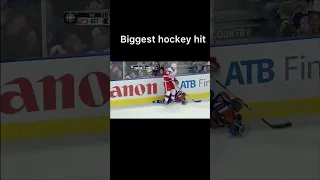 Huge hit! 😬 #hockey #hockeyhits #nhl