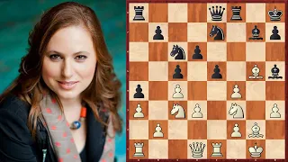 Шахматы | Fritz 5.32 – Юдит Полгар | Матч 1999 года (2 партия)