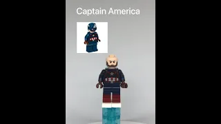 How to upgrade captain America #lego #captainamerica #marvel #shorts