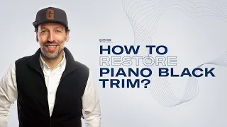 How to restore piano black trim? - The Detailing Guru