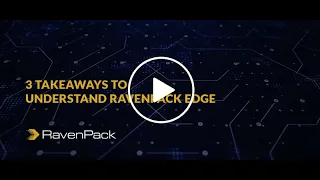 3 Takeaways to understand RavenPack EDGE