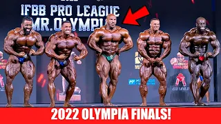 2022 Olympia Finals: Big Ramy and Nick Walker in the Middle!!