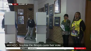 2024 Elections | Sophie De Bruyn casts her vote