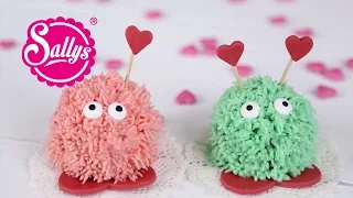 Valentinstags-Muffins - kleine süße Puschel zum Verschenken / Sallys Welt