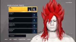 WWE 2K23 - 2 hair types at the same time how to do