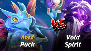 How to Puck mid vs Void Spirit (feat. Abed) | First 10 minutes