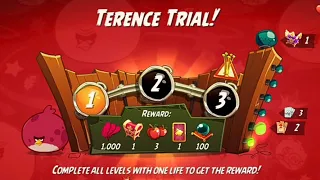 Angry Birds 2. Daily challenge For extra Terence card  6 June -2022 Today.