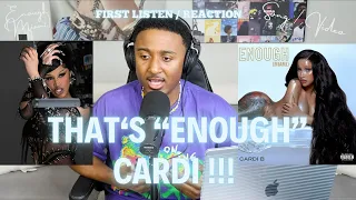 That's Enough Cardi !!! Music & Video (FIRST LISTEN & REACTION)