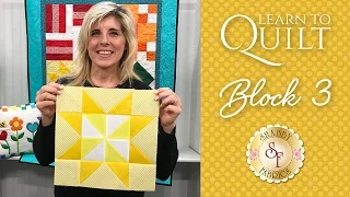 Learn How to Quilt Part 4 for Beginners | a Shabby Fabrics Quilting Tutorial