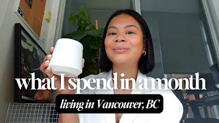 What I Spend Living In Vancouver, Canada