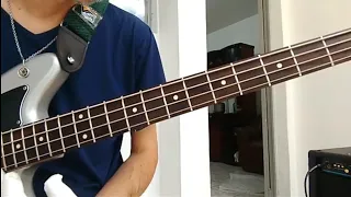 Are You Gonna Go My Way BASS COVER (solo part SLOW)