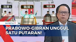 Hitung Cepat Litbang Kompas: Prabowo-Gibran Unggul Satu Putaran!