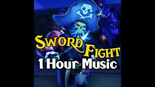 1 Hour LeChuck's Final Sword Fight & Ghost Crew Battle Music |  Sea of Thieves Monkey Island