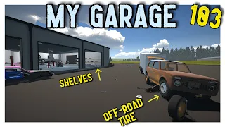 Visiting All 4 Abandoned Car Locations and Built Shelving for New Garage | My Garage | Ep 103