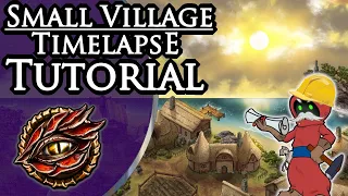 How to create a scene map | Small Village | An Inkarnate Timelapse Tutorial