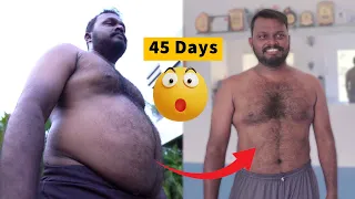 Weight loss Transformation of Krishna | മണി വയറു കുറച്ചത് ഇങ്ങനെ..