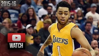 D'Angelo Russell Full Highlights at Pelicans (2016.04.08) - 32 Pts