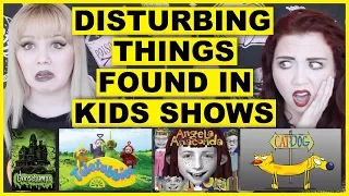 DISTURBING Things We Found In Kids Shows!